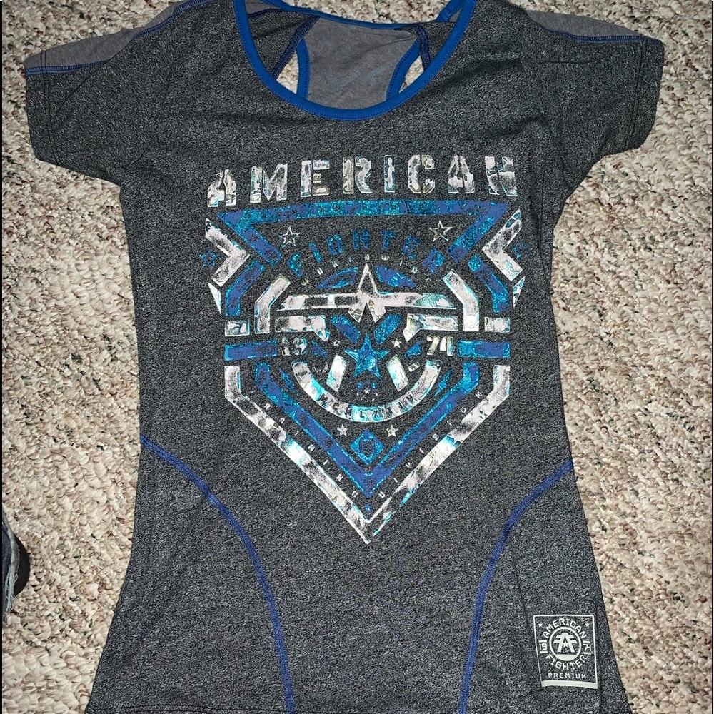 American fighter shirt
